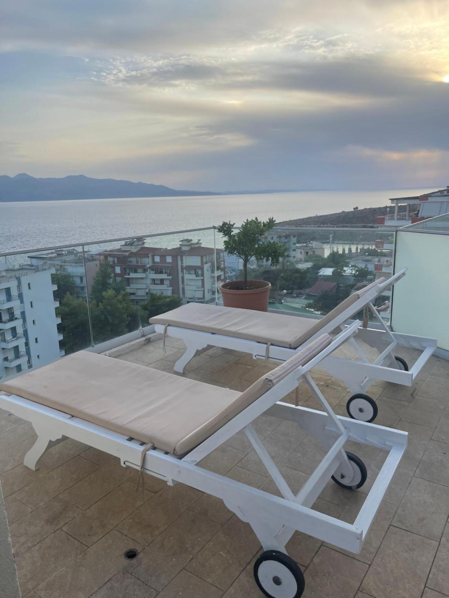 Marsela Gurma Apartments Sarandë Exterior foto